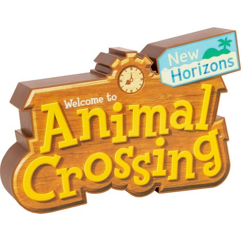 NINTENDO ANIMAL CROSSING LOGO LIGHT PALADONE 672NIN036