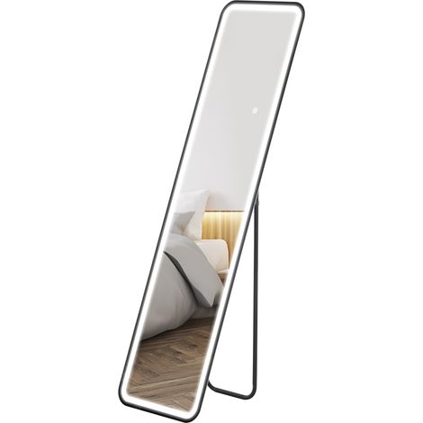 Écran LED corps entier 150x40 cm 3 couleurs mémoire tactile intelligent noir