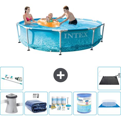 Intex Piscine Tubulaire Ronde - 305x76 cm - 8-pièces S31365