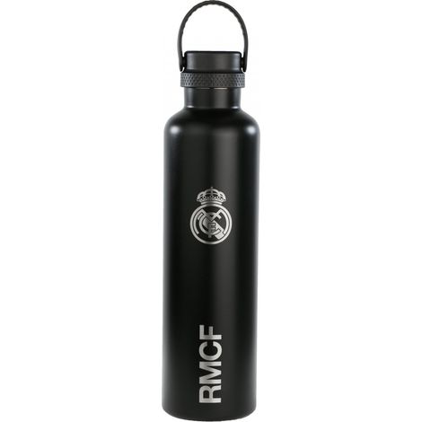 Botella térmica del Real Madrid de 1 litro, modelo 972545, color negro. (1/5)