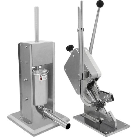 KuKoo 3L Sausage Stuffer & Clipper Set