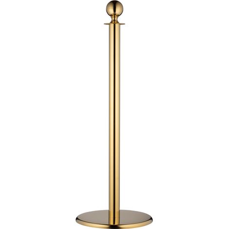 Potelet ForFlows Gala pour tapis rouge - Laiton - Tête ronde