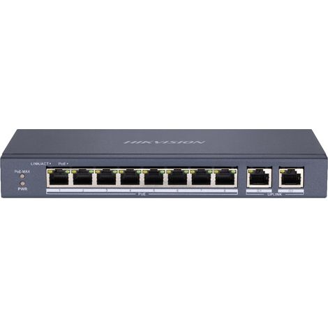 POE-SWITCH HIKVISION DS-3E0310P-E/M 10-PORT