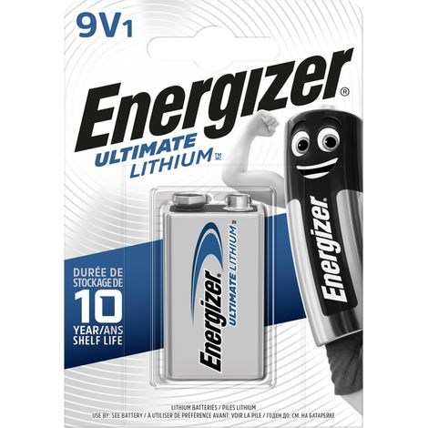 Batería de litio de 9 v, 1,5 V, ENERGIZER ENERGIZER
