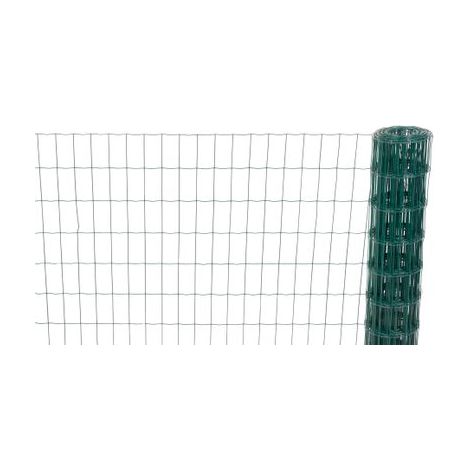 Geflecht EUROPLAST 1, 1200/100x50/2,20 mm, grün, RAL 6005, Zn+PVC, Umzäunung, Packung 10 m