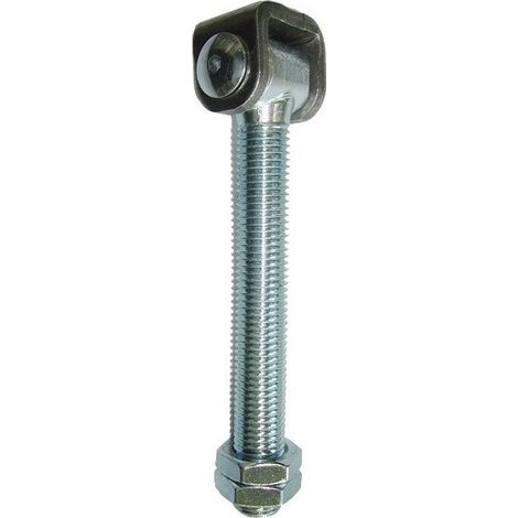 Gond de fixation réglable M20x145mm – Charge 300kg – Pour portails battants – Acier galvanisé pour résistance à la corrosion – Guitel