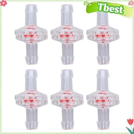 Tbest Clapet anti retour unidirectionnel 10pcs Clapet Anti Retour 1 Voie Vanne à Diaphragme d'Arrêt d'Eau de quincaillerie belier