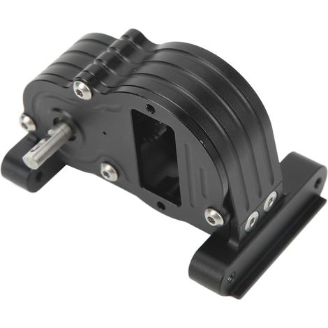 Boîte de vitesses métal en alliage d'aluminium pour châssis LCG, assemblage facile, roulements en acier, pour camion crawler RC 1/10 LCG (1/5)