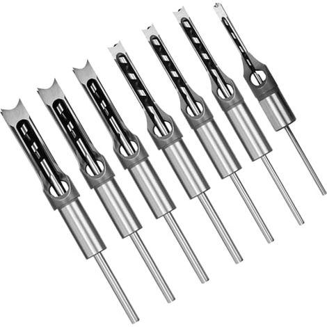 Lot de 7 forets à bois HSS - 6,4 mm, 8 mm, 9,5 mm, 12,7 mm, 14 mm, 16 mm, 19 mm (1/5)