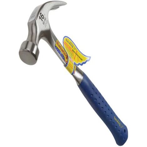 Estwing E3/16C Curved Claw Hammer - Vinyl Gri
