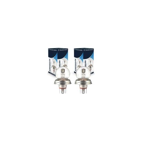 2 x Ampoules R2 P45t 45/40W 12V Origine - FRANCE-XENON - Lampes de rechange halogène plug&play (1/4)