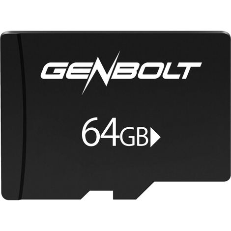 Carte mémoire 64 Go Carte TF pour Utilisation de caméra de Surveillance
