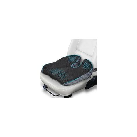 Coussin conducteur voiture en mousse à mémoire de forme – Rehausseur ergonomique anti-glissement pour siège auto, bureau ou camion