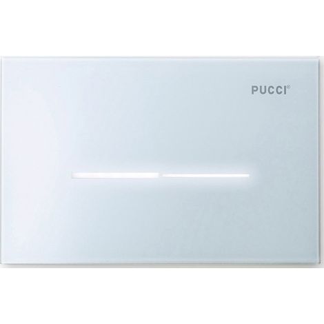 PLACCA PUCCI ECO SFIORO IN VETRO 2015 Misura: Bianca