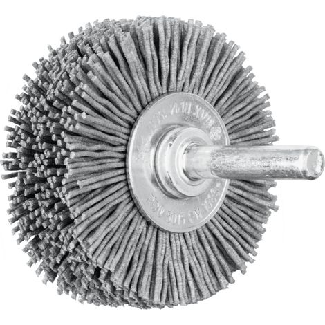 PFERD Rundbürste ungezopft RBU Ø50x15 mm Schaft-Ø6 mm SiC-Filament-Ø0,90 Korn 180 (1/4)