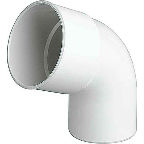 Codo Bajante Macho Hembra Ø100 CT6GT PVC Canalón JIMTEN