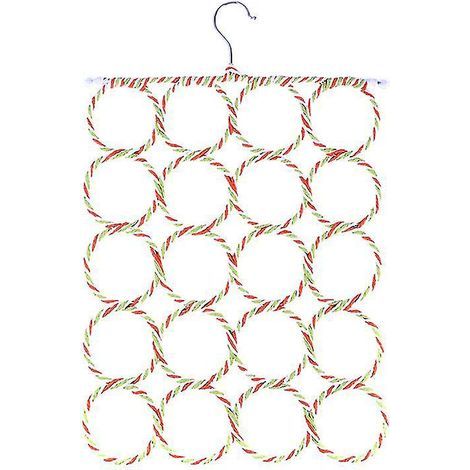 Nouveau porte-foulard en rotin de papier (1 pièce) (1/3)