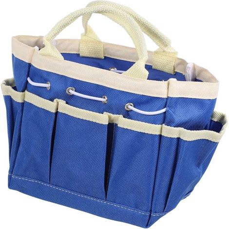 Borsa organizer per attrezzi da giardino, borsa da trasporto per attrezzi da giardino, borsa porta attrezzi da giardino in tela, porta attrezzi da giardino, porta attrezzi da esterno in tessuto Oxford