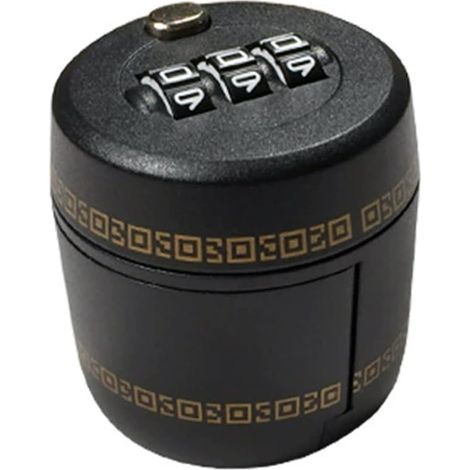 Serrure à Bouteille en Alliage de Zinc avec Mot de Passe et Protection à Combinaison à Trois Chiffres. Bouchon supérieur pour casier à Puzzle. Sécurisez Vos Bouteilles avec Un Code d'accès. (1/5)
