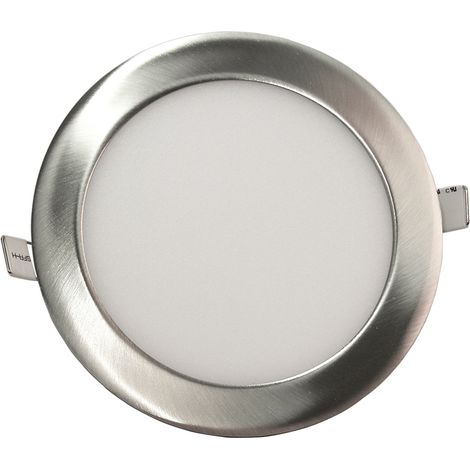 Spot Encastrable Led Inox Downlight Panel Extra-plat 18w Blanc Neutre 4000k - Digilamp (1/3)
