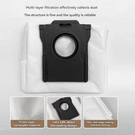 Accessoires pour aspirateur MOVA P70 Pro Ultra, lot de 20 sacs à poussière (1/5)