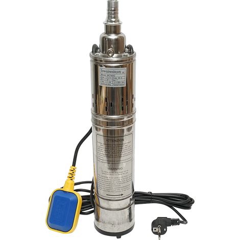 POMPA SOMMERSA CON GALLEGGIANTE 800W, 58 L/min, profondità massima 60 m, 220V, 2850 RPM