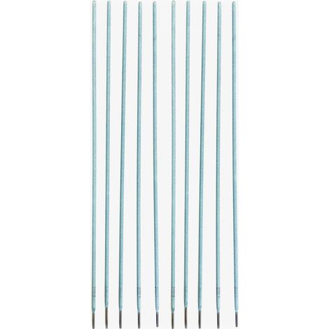 Lot de 10 Baguettes à Souder - Électrode Arc 6013 Bleue, 2.5x350mm - Idéal pour Bricoleurs - DECO FER FORGE