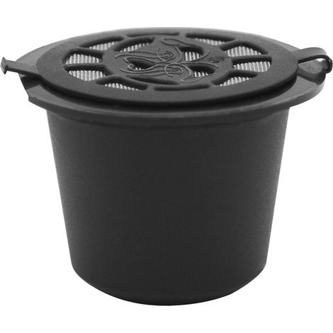 Capsule Café Rechargeable - Acier Inoxydable 304 - Compatible Nespresso U CitiZ Pixie Le Cube Maestria Lattissima Inissia Concept - 3 Pièces (1/5)