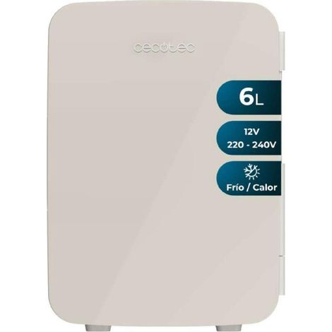 Cecotec Bolero MiniCooling beiger Mini Kühlschrank 6 Liter