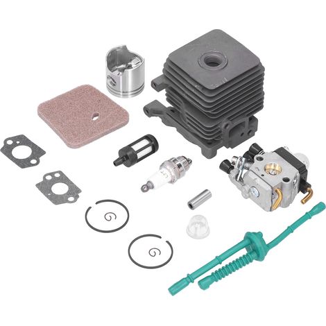 Verschleißfester Luftfilter-Reparatursatz für Kolben, Vergaser und 34 mm Zylinder (Art.-Nr. 4140 020 1202), kompatibel mit den Stihl Modellen FS55, FS45 und FS38.