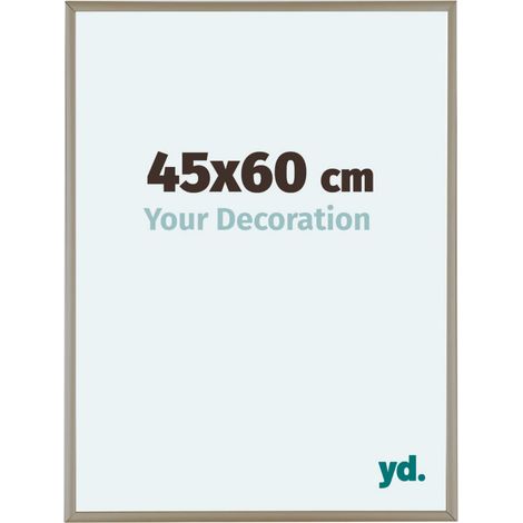 yd. - Cadre photo 45x60 - Champagne - Aluminium - Kent