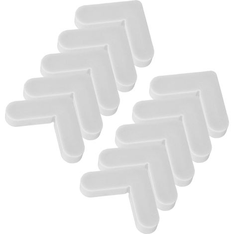 Accessoires d'angle pour moustiquaires, 10 supports en nylon à angle fixe, renfort durable cadres (1/5)