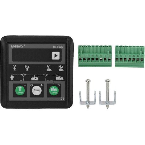 ATS220 AC30‐300V Netzgenerator-Leistungsregler mit automatischem Schaltmodul und LED-Anzeige
