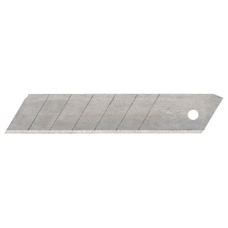 Cuchilla de corte STANLEY - 18 mm - Dispensador de 5 cuchillas - 0-11-718