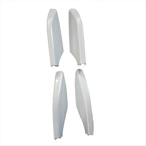 Housse de barres de toit blanche pour Land Cruiser Prado LC120 (2003-2009) (1/5)