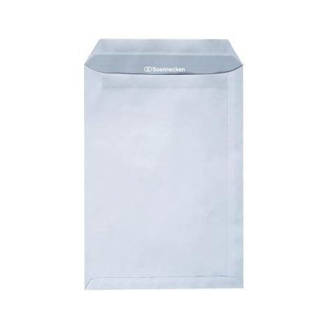 Versandtasche DIN C5 162 x 229 mm (B x H) ohne Fenster 90g/m² mit Selbstklebung Papier weiß 500 St./Pack. (1/4)