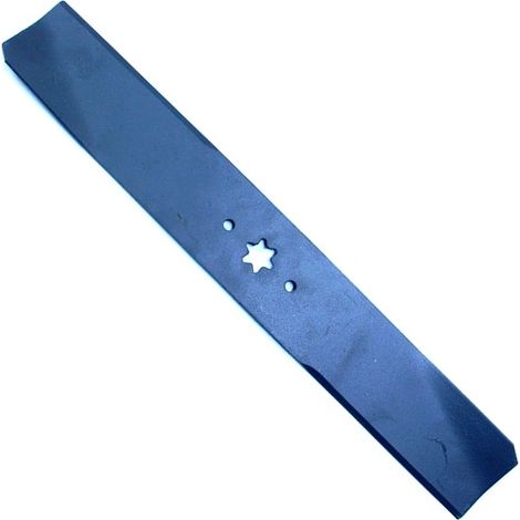 MTD – Lame de tondeuse 48 cm pour tracteur autoporté – Forme étoile 6 branches – Diamètre trou 7,9 mm – Entraxe 63,5 mm