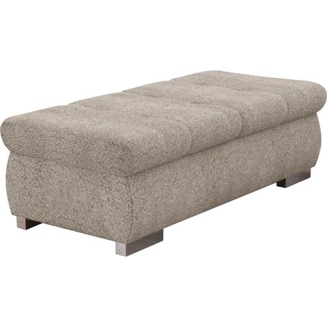 Banco tapizado Comfivo Nitor I, Coral 50, 39x60x120cm, Diámetro: 0, Tapiz, Patas: Plástico, 0