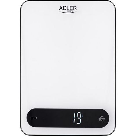 Balance de cuisine Adler ad 3177 10 kg rechargeable USB-C (1/3)