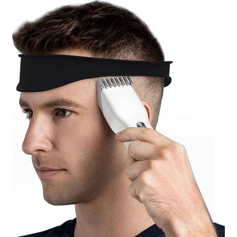 Ceinture de Coupe Cheveux - Outil de Coiffure pour Coupe, Tondeuse et Accessoire de Dégradé avec Guide de Fondu et Affinage pour Tondeuses à Cheveux (1/5)