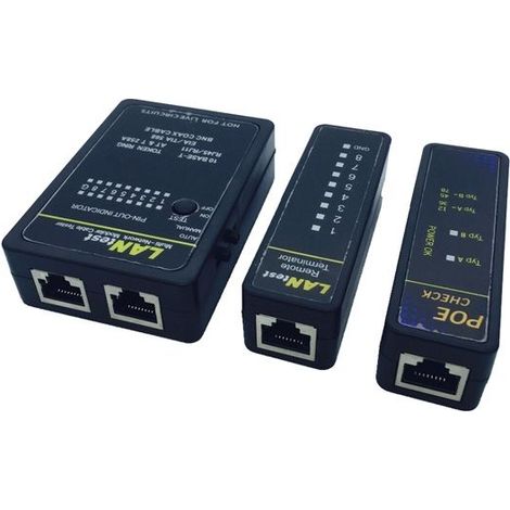 Value LANtest Comprobador de Cables Multi-Red con Verificación PoE