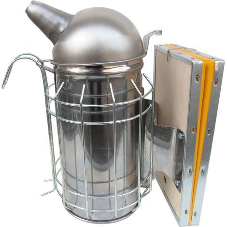Affumicatore inox Ø10 cm con griglia di protezione