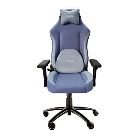 Talius panther gaming chair nero/blu, 3d, farfalla, base in metallo, rotelle 60mm, gas classe 4