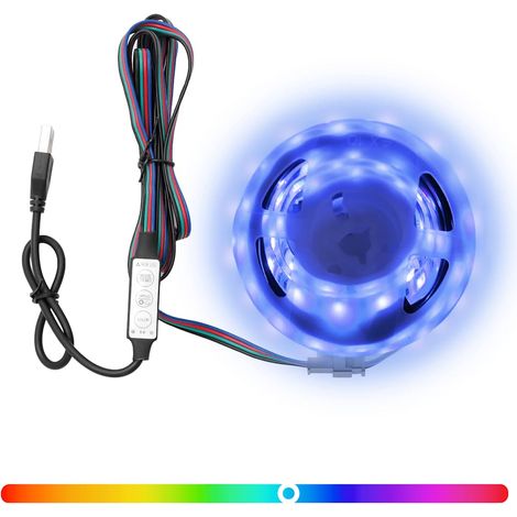 Bande LED 2 pc Noir SMD5050 vidaXL (1/4)