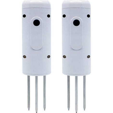 TUYA ZIGBEE 2er-Pack Drahtlose Gartenbewässerungsdetektoren, Bodentemperatur- und Feuchtigkeitssensor (1/5)
