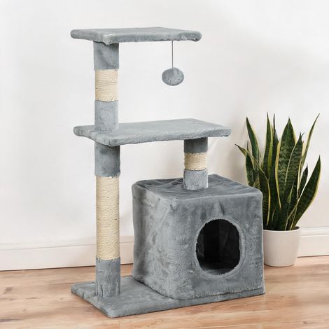 Arbre à chat gris foncé 50 x 30 x 81,5 cm (1/5)