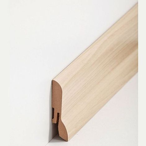 Fußleisten / Sockelleisten 'München' (MDF foliert / 722.605) - Ahorn 1 (1/2)