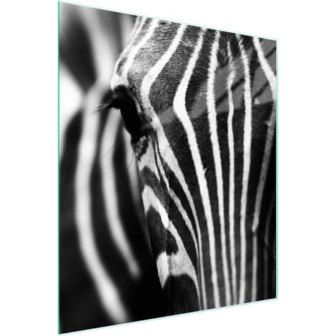 PLANCHE À DÉCOUPER EN VERRE 45x52 Zèbre (1/5)