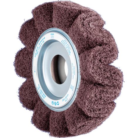PFERD TOOLS POLINOX Vlies-Schleifrad PNG Ø 200x50mm Bohrung-Ø 44 mm A100 für Feinschliff und Finish (1/4)