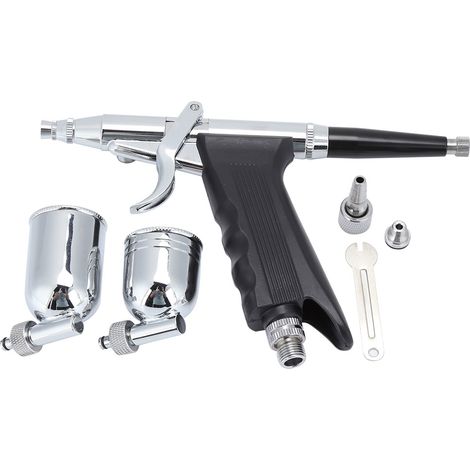 Pistolet aérographe 0,3 mm calibre, godet latéral, action simple, kit de peinture TD116, matériel d'art pour dessin et modélisme (1/5)
